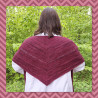 Patron tricot châle Victoire