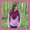 Patron tricot châle Victoire