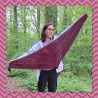 Patron tricot châle Victoire