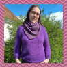 Patron tricot châle Victoire