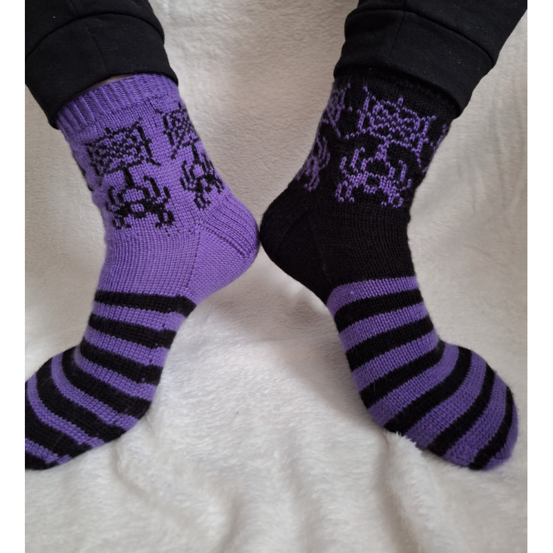 PATRON TRICOT CHAUSSETTES tisser sa toile socks