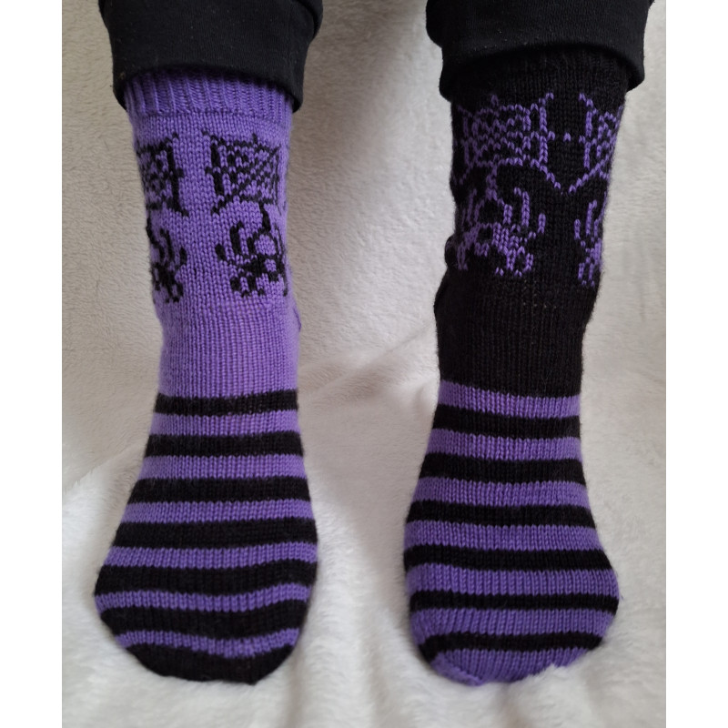 PATRON TRICOT CHAUSSETTES tisser sa toile socks