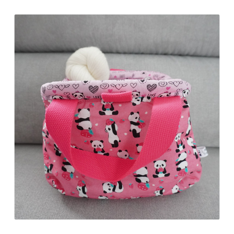 CLAP CLAP S Panda Fraise Rose