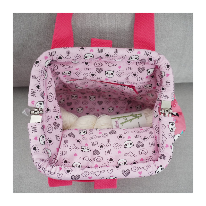 CLAP CLAP S Panda Fraise Rose